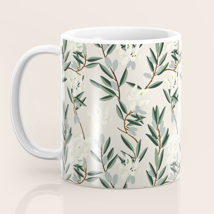 OLIVE BLOOM Coffee Mug Gallery Image 3
