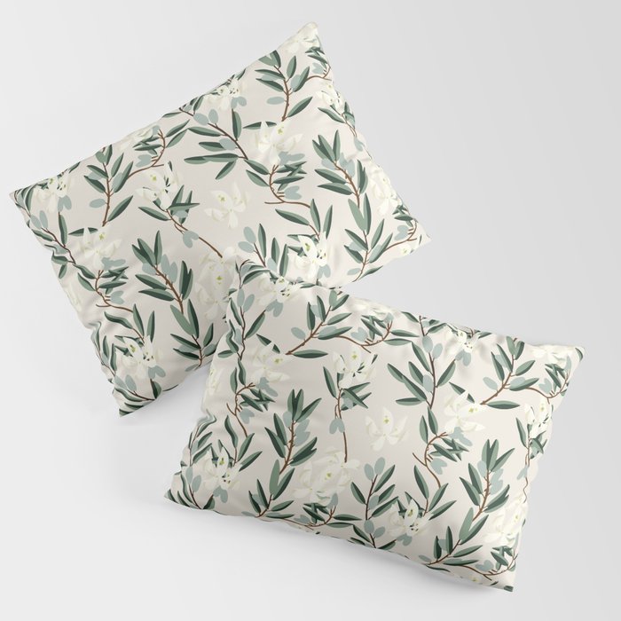 OLIVE BLOOM Pillow Sham Gallery Image 3