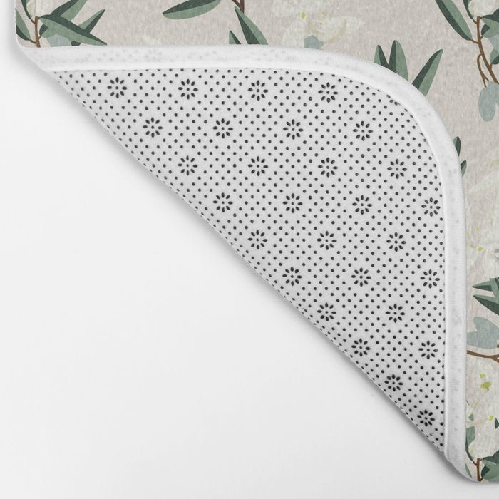 OLIVE BLOOM Bath Mat Gallery Image 2