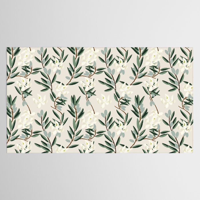 OLIVE BLOOM Tablecloth Gallery Image 2