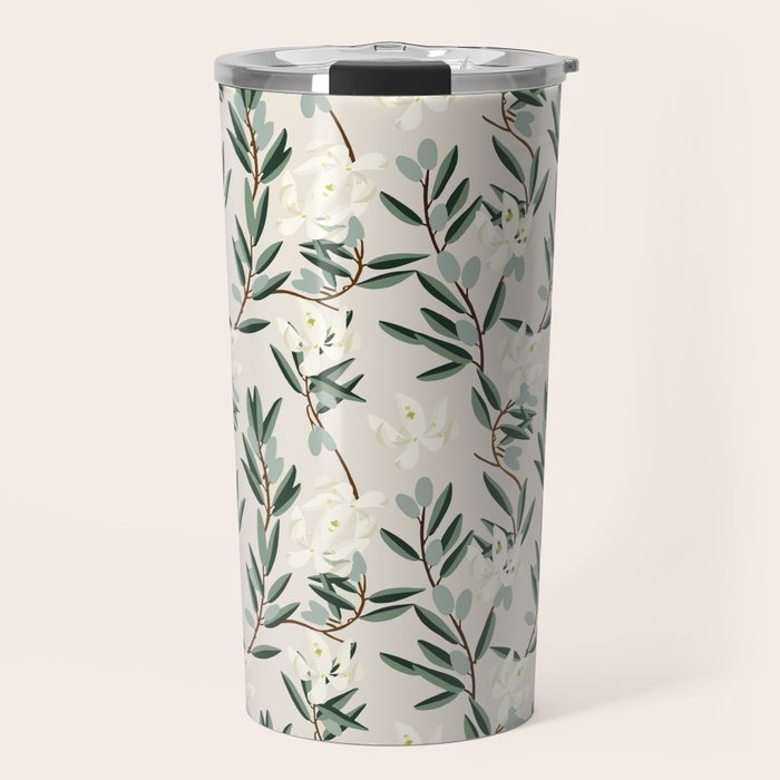 OLIVE BLOOM Travel Mug Gallery Image 1