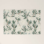 OLIVE BLOOM Welcome Mat Gallery Image 1
