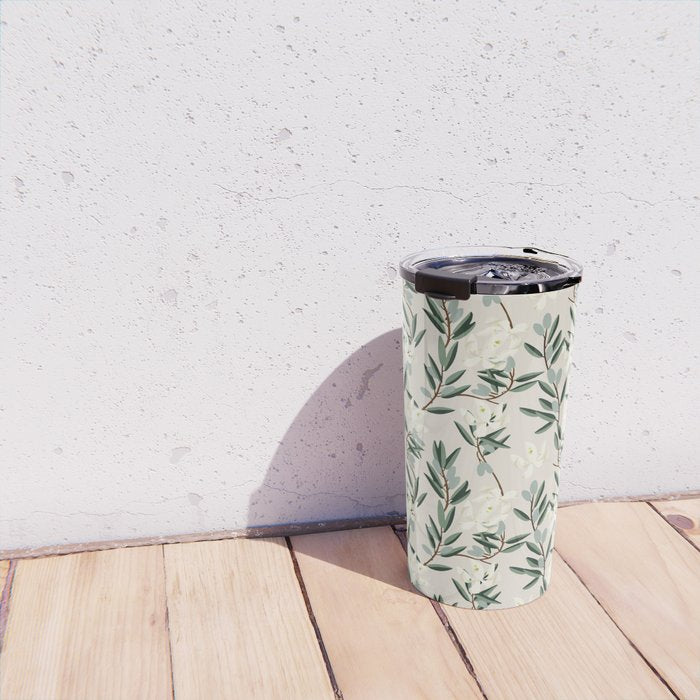 OLIVE BLOOM Travel Mug Gallery Image 4