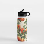 Vintage Peaches Water Bottle Gallery Image 1