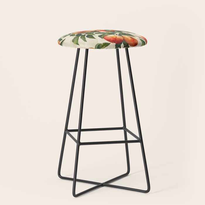 Vintage Peaches Stool Gallery Image 1