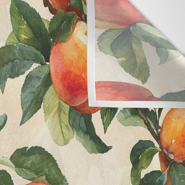 Vintage Peaches Wall Tapestry Gallery Image 3