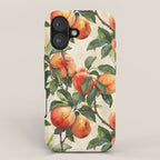 Vintage Peaches iPhone Case Gallery Image 1
