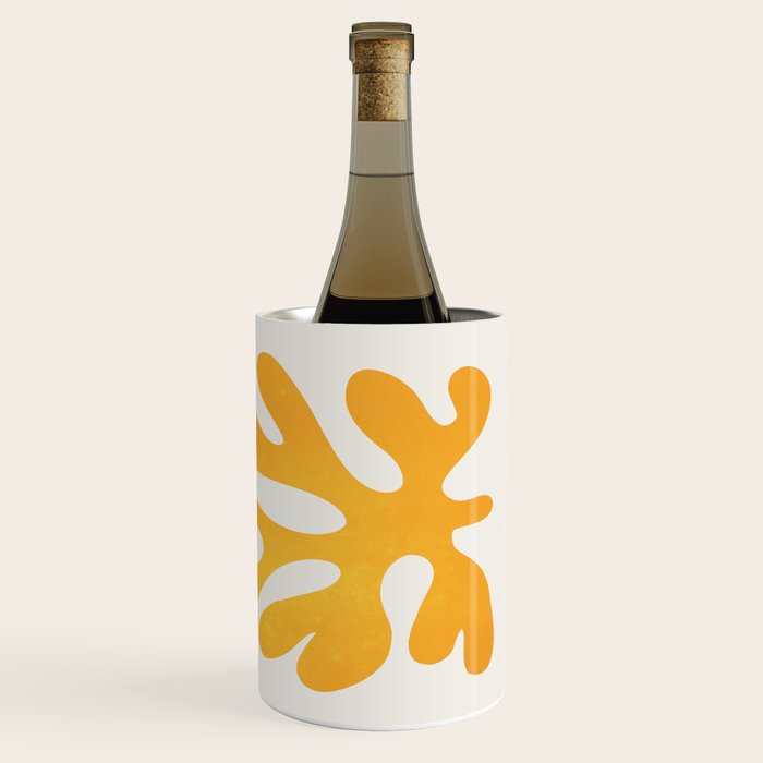 Canary Leaf: Matisse Color Paper Cutouts 04 Wine Chiller Gallery Image 3