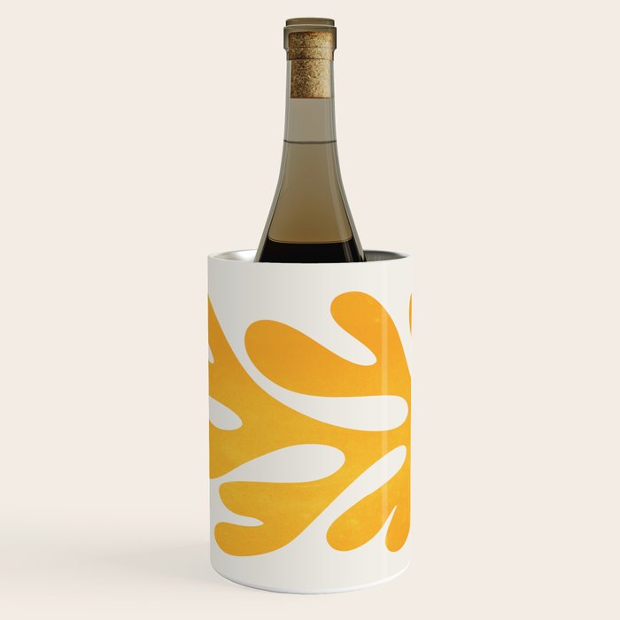 Canary Leaf: Matisse Color Paper Cutouts 04 Wine Chiller Gallery Image 1