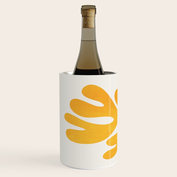 Canary Leaf: Matisse Color Paper Cutouts 04 Wine Chiller Gallery Image 2