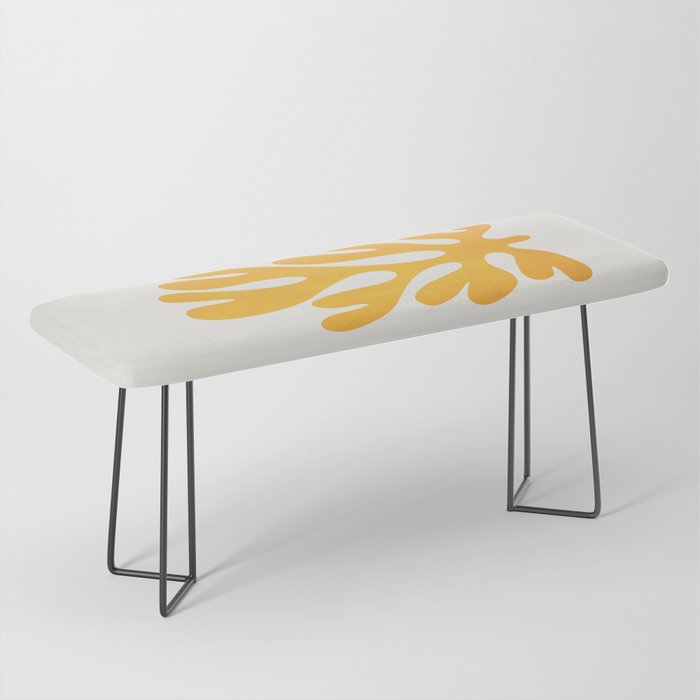 Canary Leaf: Matisse Color Paper Cutouts 04 Bench Gallery Image 1