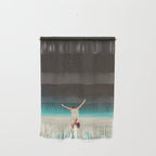 Falling with a hidden smile Wall Hanging Gallery Image 1