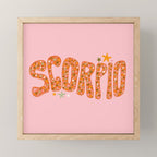Starry Scorpio Mini Art Print Gallery Image 1