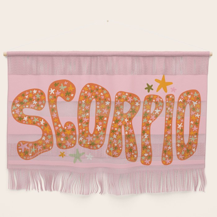 Starry Scorpio Wall Hanging Gallery Image 1