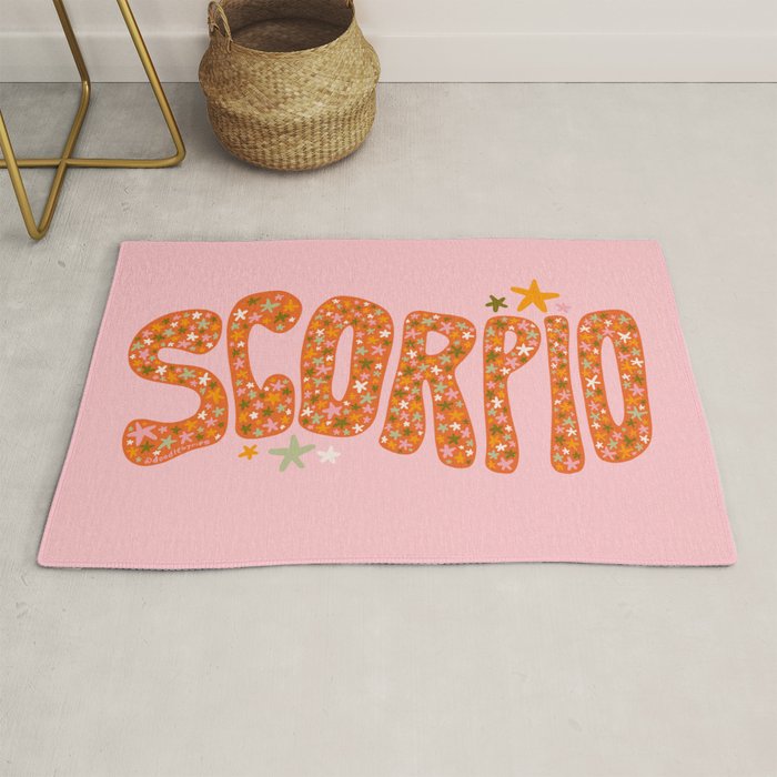 Starry Scorpio Rug Gallery Image 1
