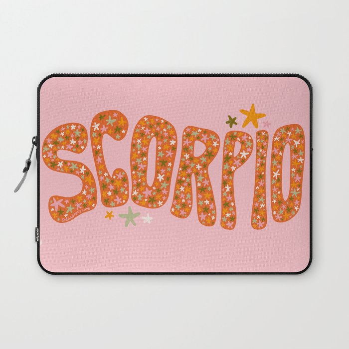 Starry Scorpio Laptop Sleeve Gallery Image 1