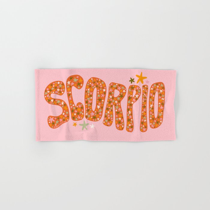 Starry Scorpio Bath Towel Gallery Image 1