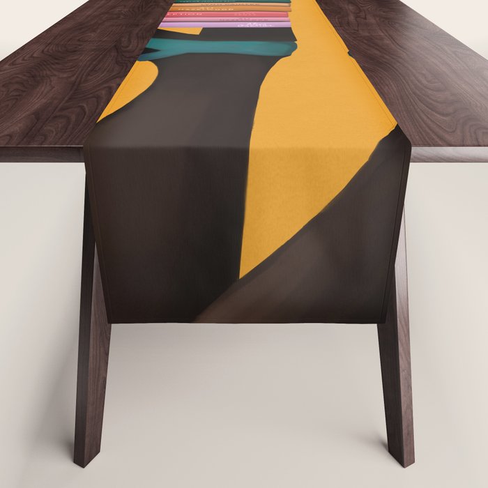 Stacked on Love Table Runner Gallery Image 1