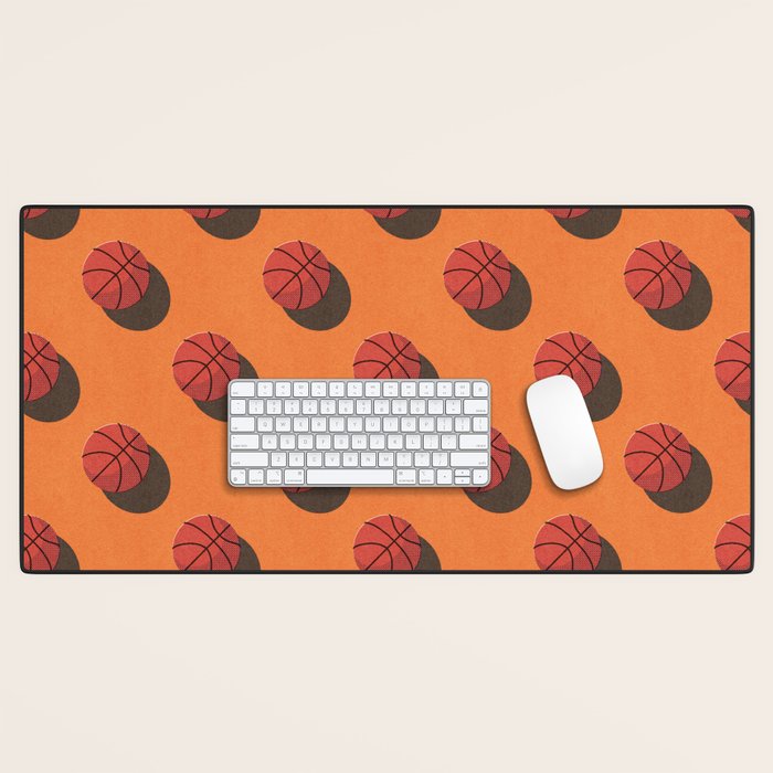 BALLS Basketball - indoor - pattern Desk Mat Gallery Image 1