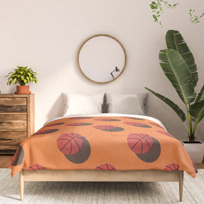 BALLS Basketball - indoor - pattern Comforter Gallery Image 3