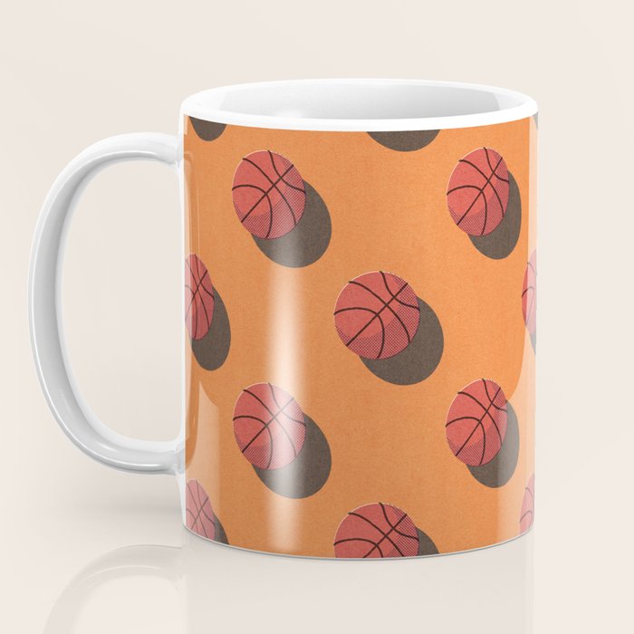 BALLS Basketball - indoor - pattern Coffee Mug Gallery Image 3
