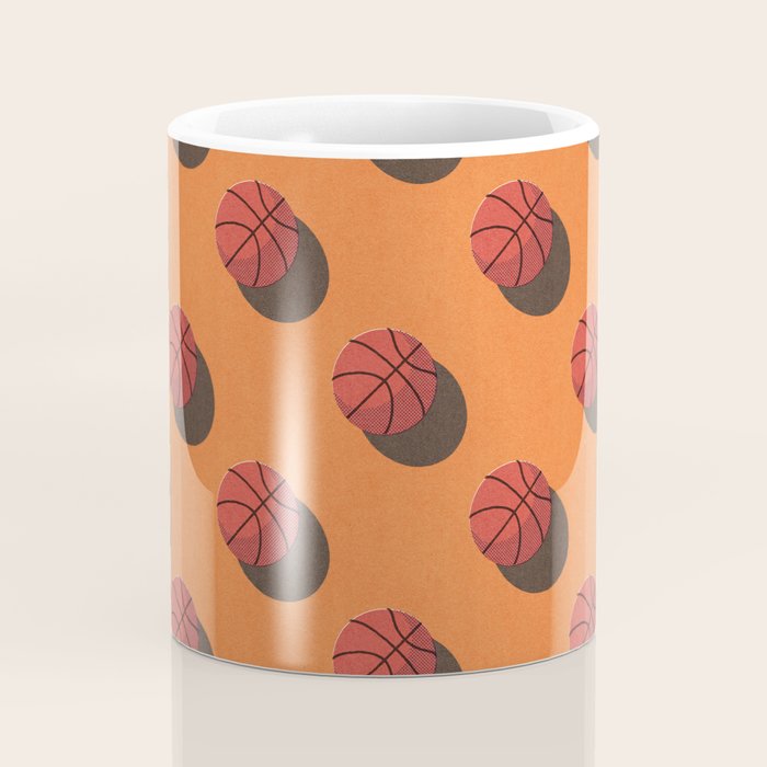BALLS Basketball - indoor - pattern Coffee Mug Gallery Image 4