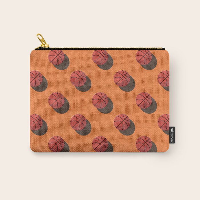 BALLS Basketball - indoor - pattern Carry All Pouch Gallery Image 1