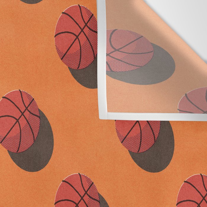 BALLS Basketball - indoor - pattern Wall Tapestry Gallery Image 3
