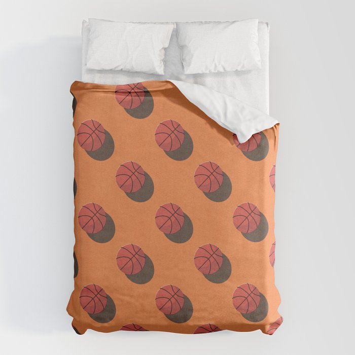 BALLS Basketball - indoor - pattern Duvet Cover Gallery Image 6