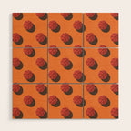 BALLS Basketball - indoor - pattern Wood Wall Art Gallery Image 1