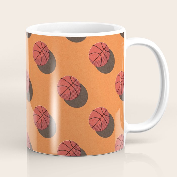 BALLS Basketball - indoor - pattern Coffee Mug Gallery Image 1
