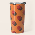 BALLS Basketball - indoor - pattern Travel Mug Gallery Image 2