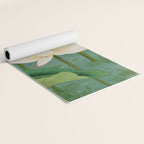Lotus flowers A -  Minhwa-Korean traditional/folk art Yoga Mat Gallery Image 2