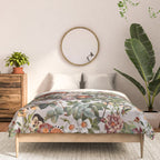 Floral Symphony with Birds Comforter Gallery Image 3