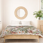 Floral Symphony with Birds Duvet Cover Gallery Image 3