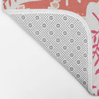 Swedish Dala Horses - Melon Palette Bath Mat Gallery Image 2