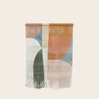 Soft Modern Abstract Shapes III Wall Hanging Gallery Image 1