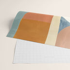 Soft Modern Abstract Shapes III Wrapping Paper Gallery Image 2