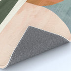 Soft Modern Abstract Shapes III Rug Gallery Image 4