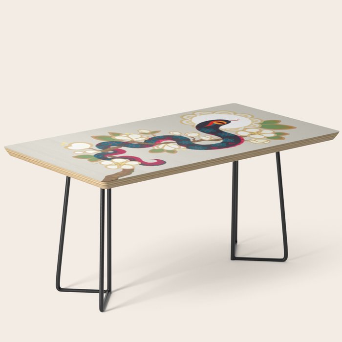 Snake and flowers 2 Coffee Table Gallery Image 1