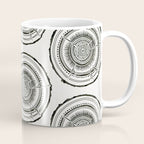 Quaking Aspen - Black Tree Rings Coffee Mug Gallery Image 1