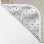 Glam, Pineapple Art, Pink Aesthetic with Gold Bath Mat Gallery Image 2