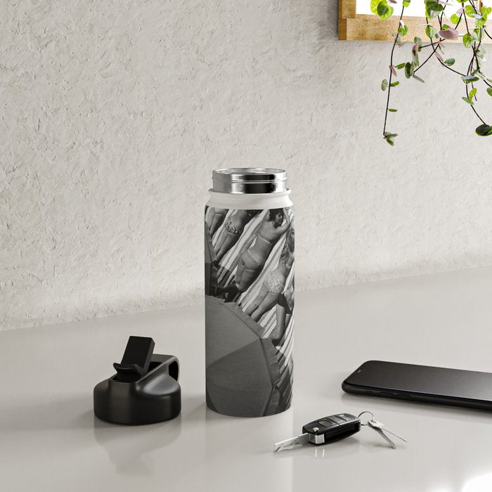 They laugh at me because I am different.  I laugh at them because they are all the same! Water Bottle Gallery Image 4