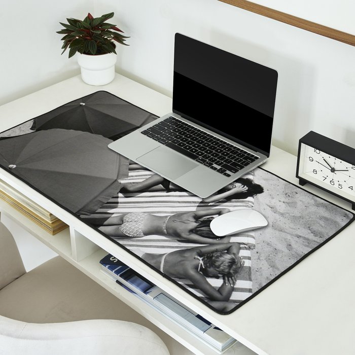 They laugh at me because I am different.  I laugh at them because they are all the same! Desk Mat Gallery Image 2