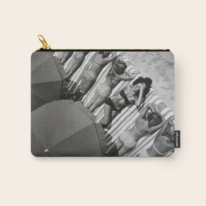 They laugh at me because I am different.  I laugh at them because they are all the same! Carry All Pouch Gallery Image 1