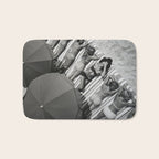 They laugh at me because I am different.  I laugh at them because they are all the same! Bath Mat Gallery Image 1