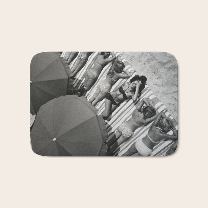 They laugh at me because I am different.  I laugh at them because they are all the same! Bath Mat Gallery Image 1