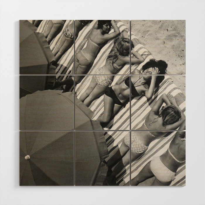 They laugh at me because I am different.  I laugh at them because they are all the same! Wood Wall Art Gallery Image 1