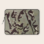 Edited magazine cover - The Lone hand - 1909 Cat Playing With Mouse Vintage Pattern Laptop Sleeve Gallery Image 1