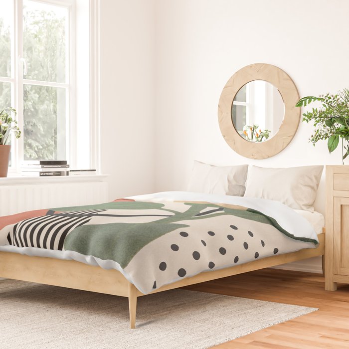 Nature Geometry III Duvet Cover Gallery Image 2
